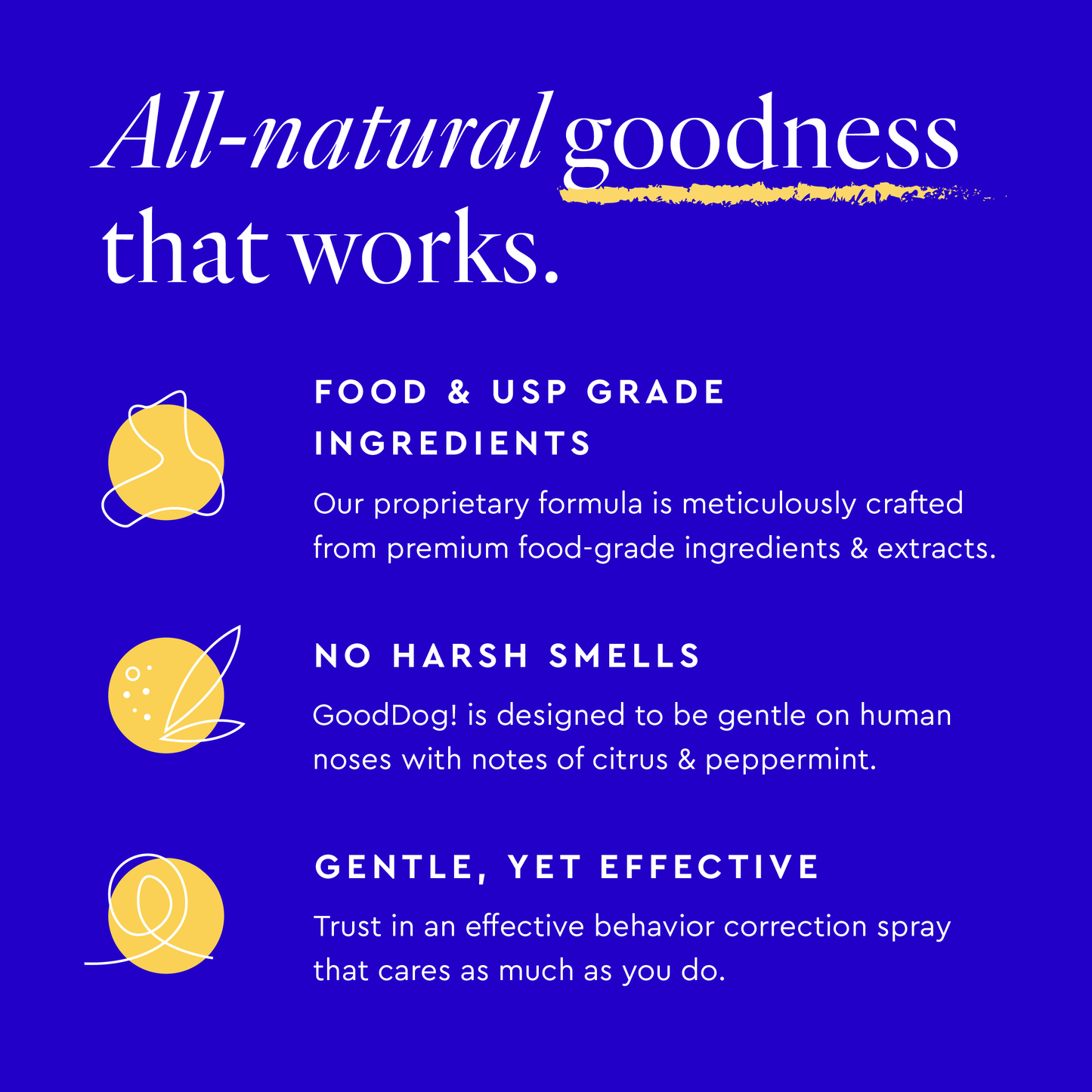 GoodDog! Obedience Training Spray